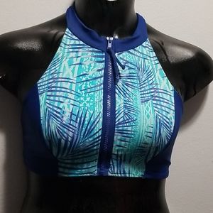 Light blue bikini top